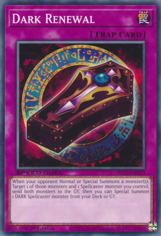 Dark Renewal [SBC1-ENG19] Common Yu-Gi-Oh!