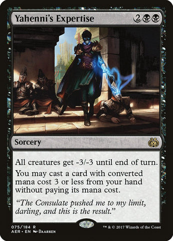 Yahenni's Expertise [Aether Revolt] Magic: The Gathering