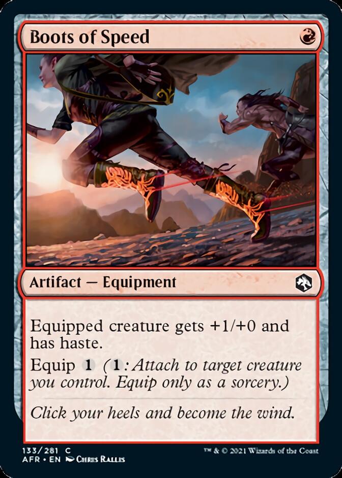 Boots of Speed [Dungeons & Dragons: Adventures in the Forgotten Realms] Magic: The Gathering