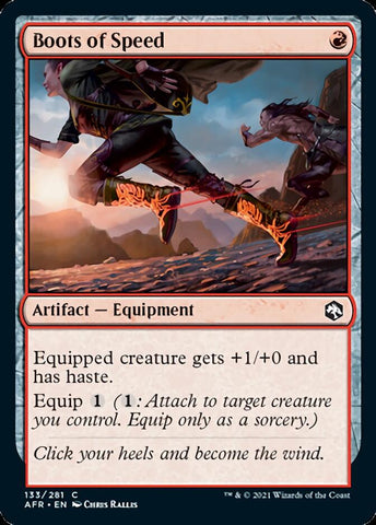 Boots of Speed [Dungeons & Dragons: Adventures in the Forgotten Realms] Magic: The Gathering