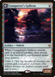 Conqueror's Galleon // Conqueror's Foothold (Buy-A-Box) [Ixalan Treasure Chest] Magic: The Gathering