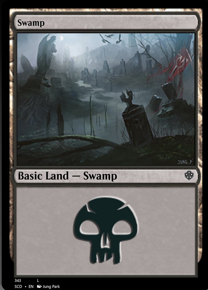 Swamp (343) [Starter Commander Decks] Magic: The Gathering