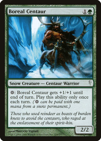 Boreal Centaur [Coldsnap] Magic: The Gathering