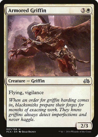 Armored Griffin [Planechase Anthology] Magic: The Gathering