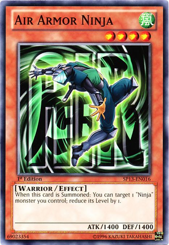 Air Armor Ninja [SP13-EN016] Common Yu-Gi-Oh!