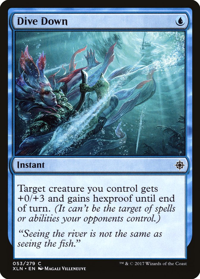 Dive Down [Ixalan] Magic: The Gathering