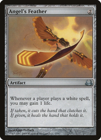 Angel's Feather [Duel Decks: Divine vs. Demonic] Magic: The Gathering