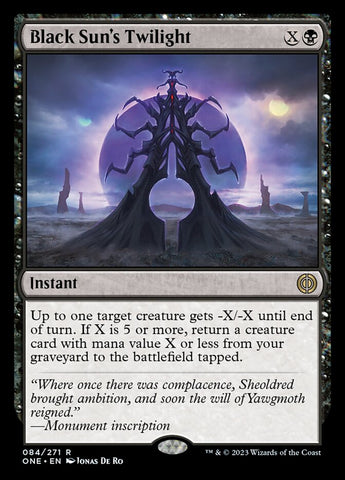 Black Sun's Twilight [Phyrexia: All Will Be One] Magic: The Gathering