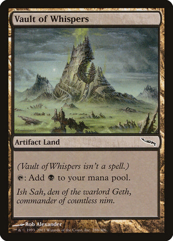 Vault of Whispers [Mirrodin]