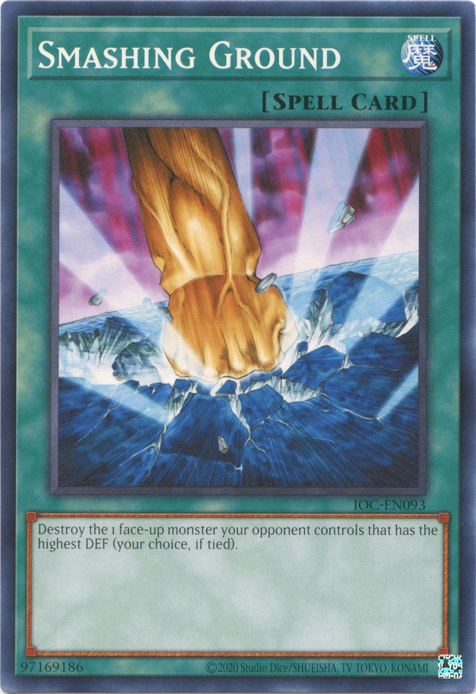 Smashing Ground (25th Anniversary) [IOC-EN093] Common Yu-Gi-Oh!