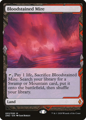 Bloodstained Mire (Expeditions) [Zendikar Rising Expeditions] Magic: The Gathering
