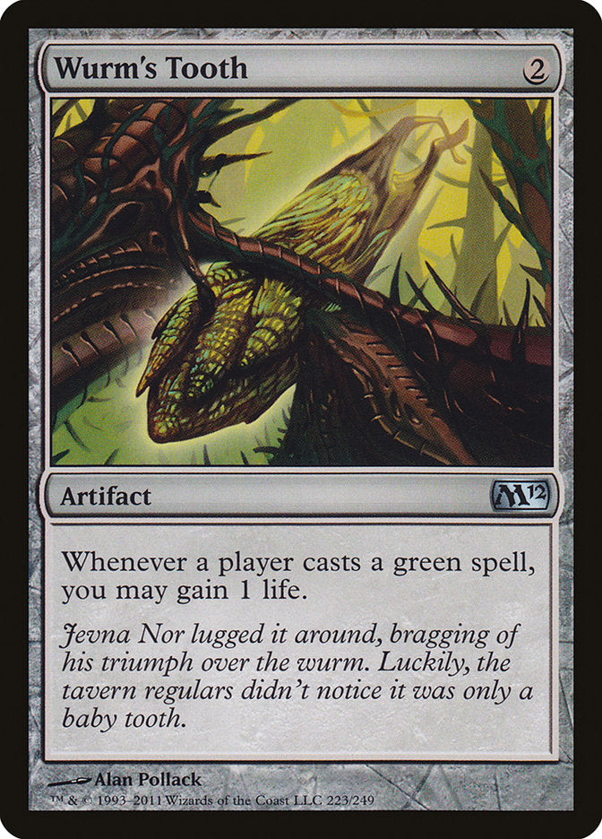Wurm's Tooth [Magic 2012] Magic: The Gathering