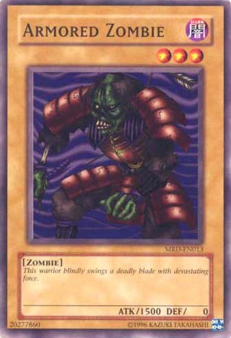 Armored Zombie [MRD-EN013] Common Yu-Gi-Oh!