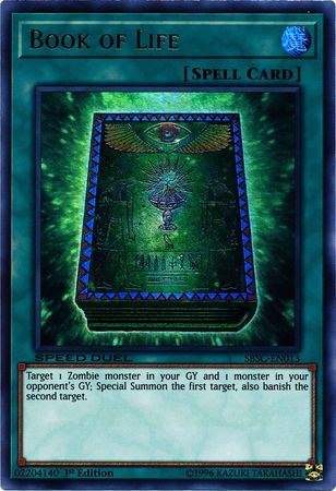 Book of Life [SBSC-EN013] Ultra Rare Yu-Gi-Oh!
