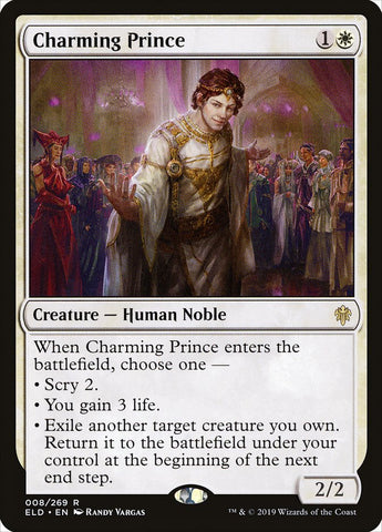 Charming Prince [Throne of Eldraine] Magic: The Gathering