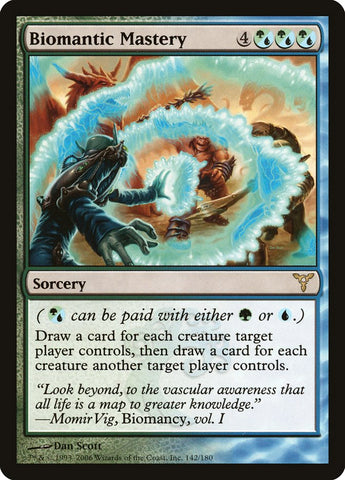 Biomantic Mastery [Dissension] Magic: The Gathering